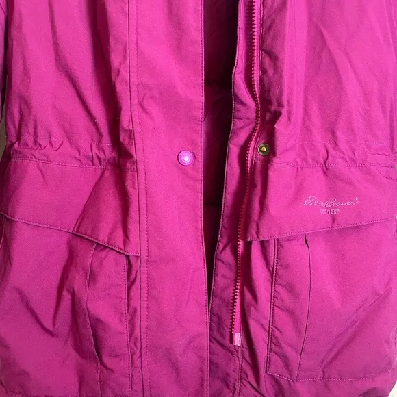 Vtg Eddie Bauer Puffer Coat Size S