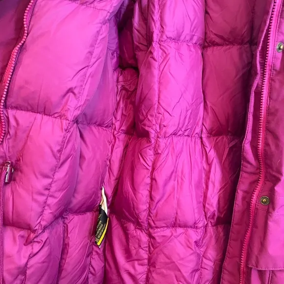 Vtg Eddie Bauer Puffer Coat Size S