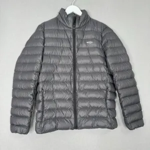 Wantdo Womens Jacket Small Gray Duck Down Puffer Ultra Light Packable Travel