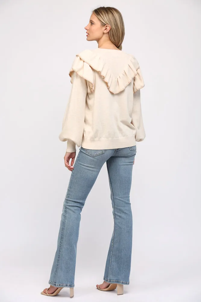 Waverly Whipstitch Top