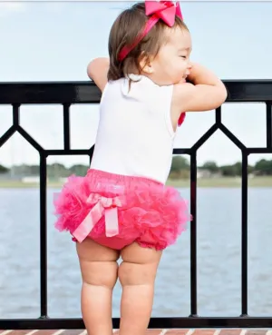 White w/Candy Flower Tank Bodysuit