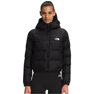 WOMENS NORTH FACE HYDRENALITE DOWN HOODED JACKET-BLACK