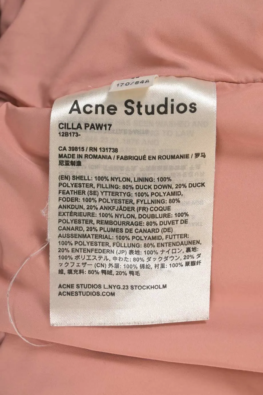 [WW38818] Acne Studios | Jacket