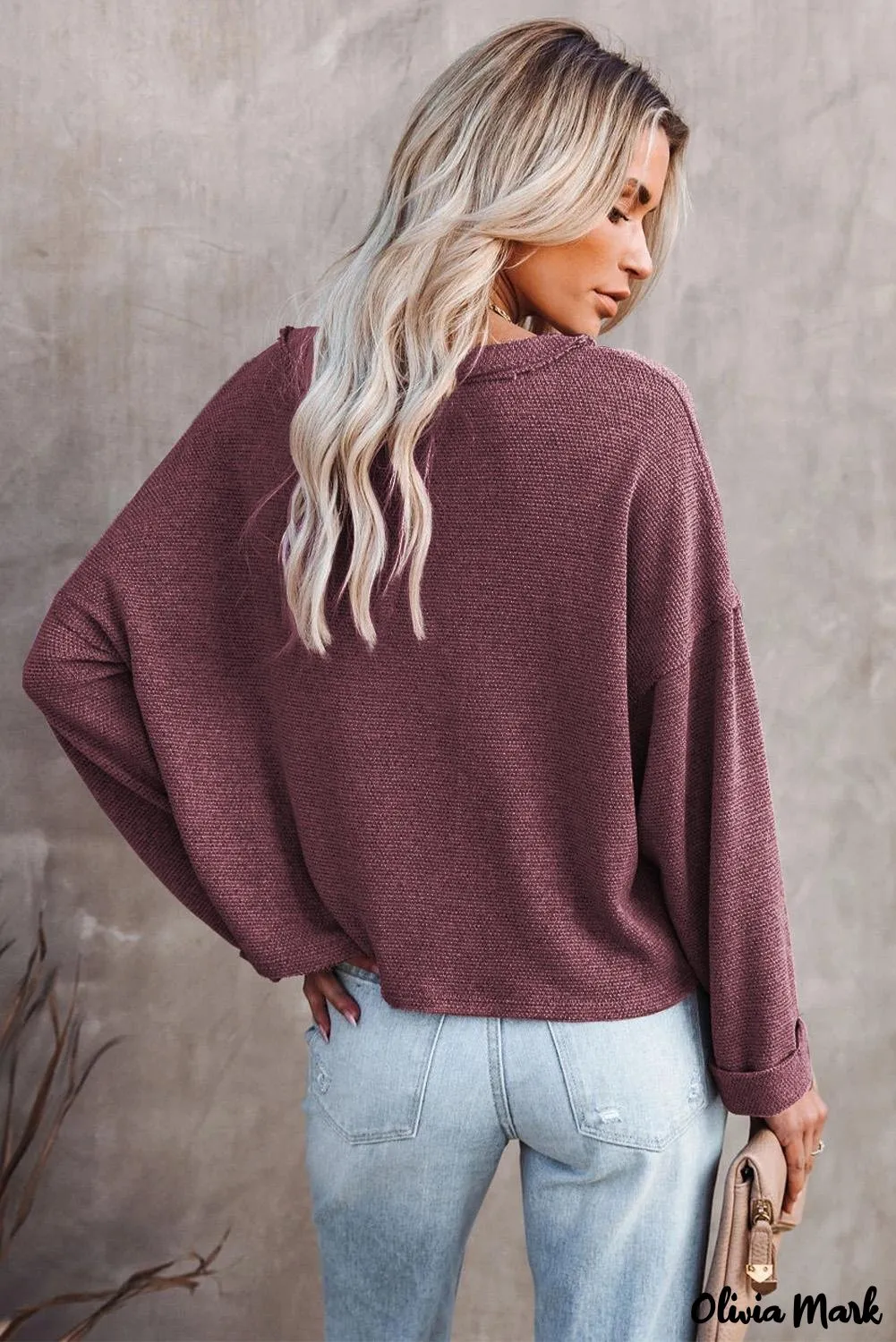 Xieyinshe - Loose buttoned khaki long sleeve shirt