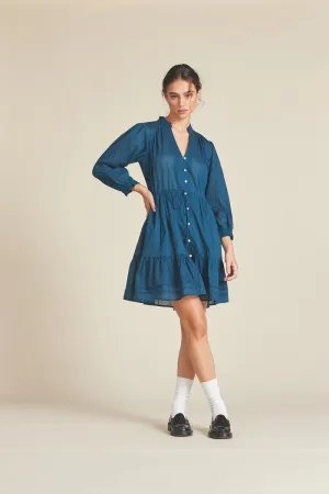 Yulia Dress -  Mediterranean Geo