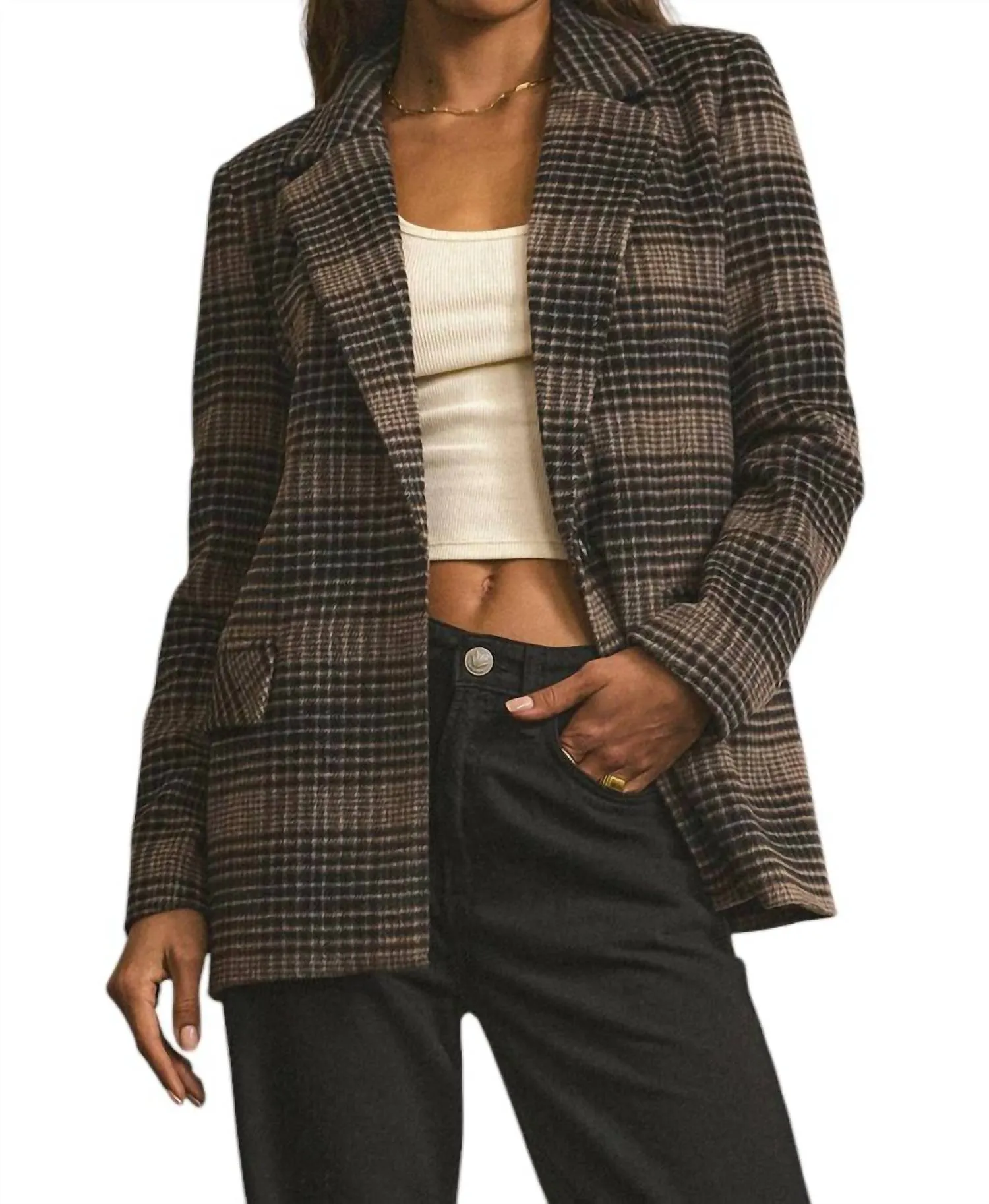 Z Supply - Kingston Relaxed Plaid Blazer
