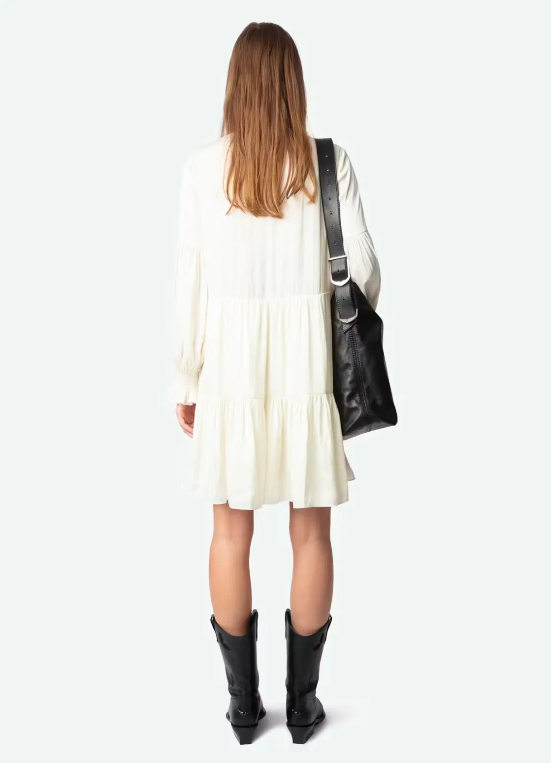 ZADIG&VOLTAIRE - Randy Satin Dress - Flake